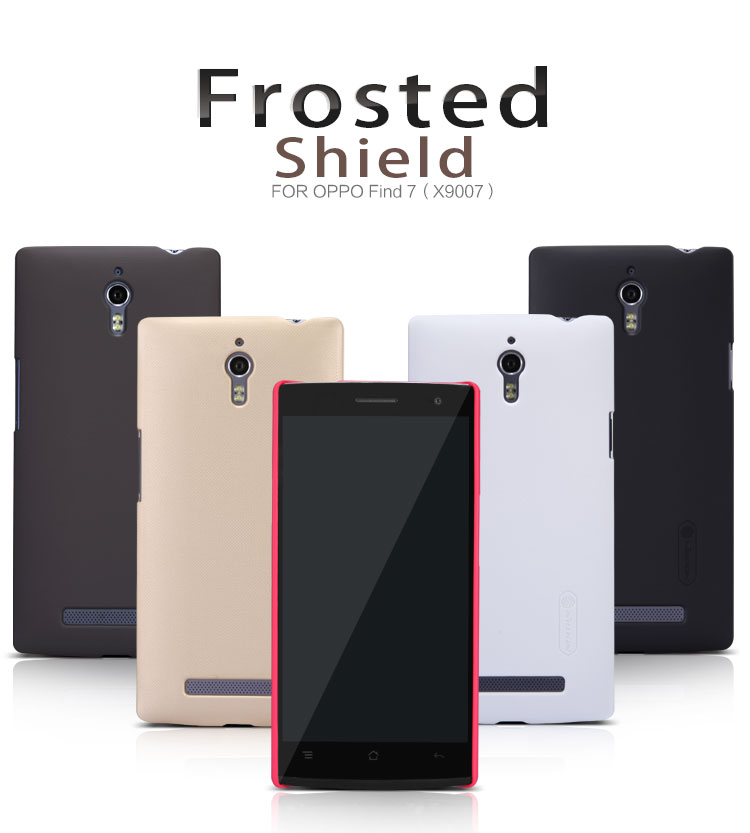 เคสมือถือ-เคส-Oppo-Find 7-Nillkin-Super-Frosted-Shield-Case-Gadget-Friends01
